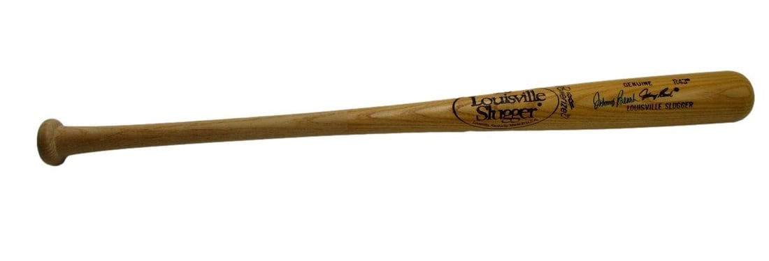 Signed Louisville Slugger Bat Johnny Bench JSA COA Cincinnati Reds: Signed Louisville Slugger Bat Johnny Bench JSA COA Cincinnati Reds This is an original Louisville Slugger baseball bat autographed by Johnny Bench, the legendary Hall of Fame catcher for the Cincinnat