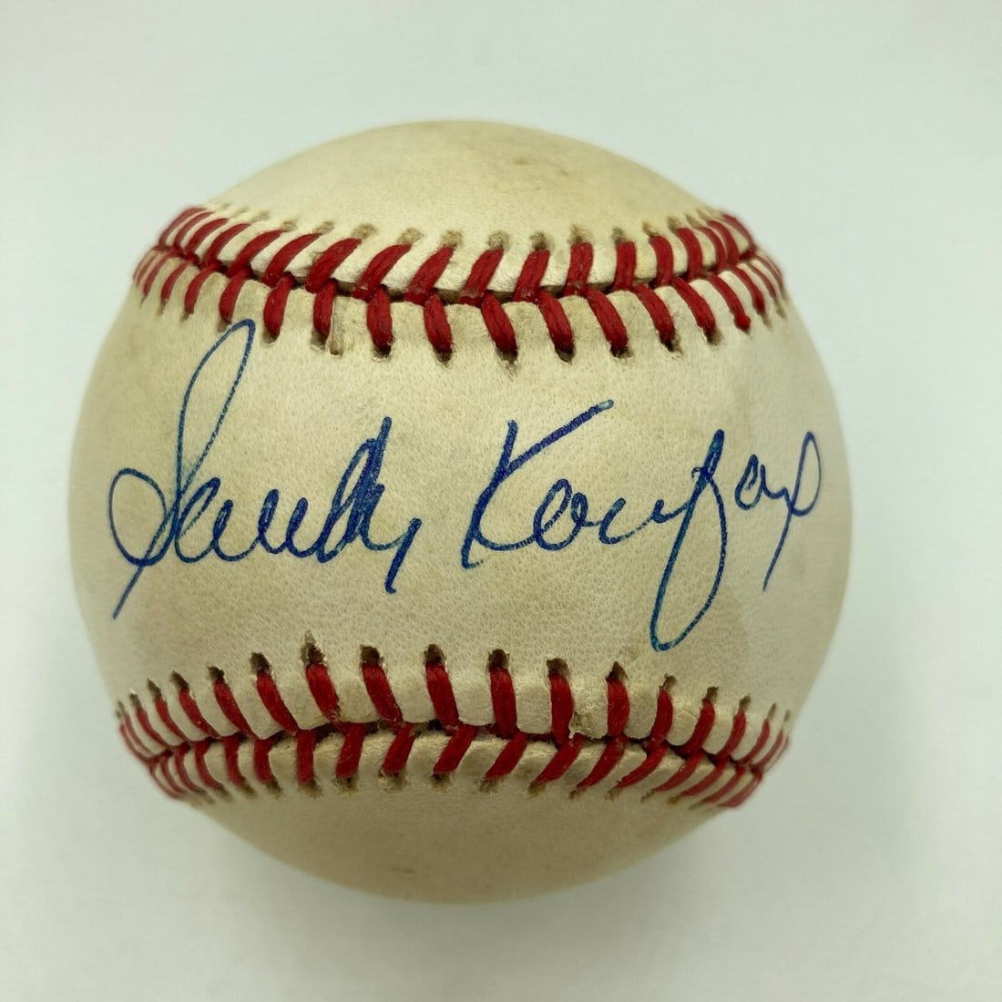 Sandy Koufax Signed Official National League Feeney Baseball JSA COA (1 of 5)