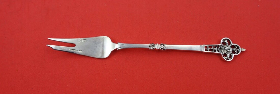 Christofle Renaissance Sterling Silver Lobster Fork 2-Tine 5 7/8" (1 of 2)