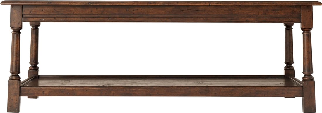 Theodore Alexander Vintage Style Mahogany Cocktail Table Lord Spencer (1 of 3)