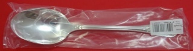 Christofle Marly Sterling Silver Vegetable Serving Spoon 10 Inch New (1 of 2)