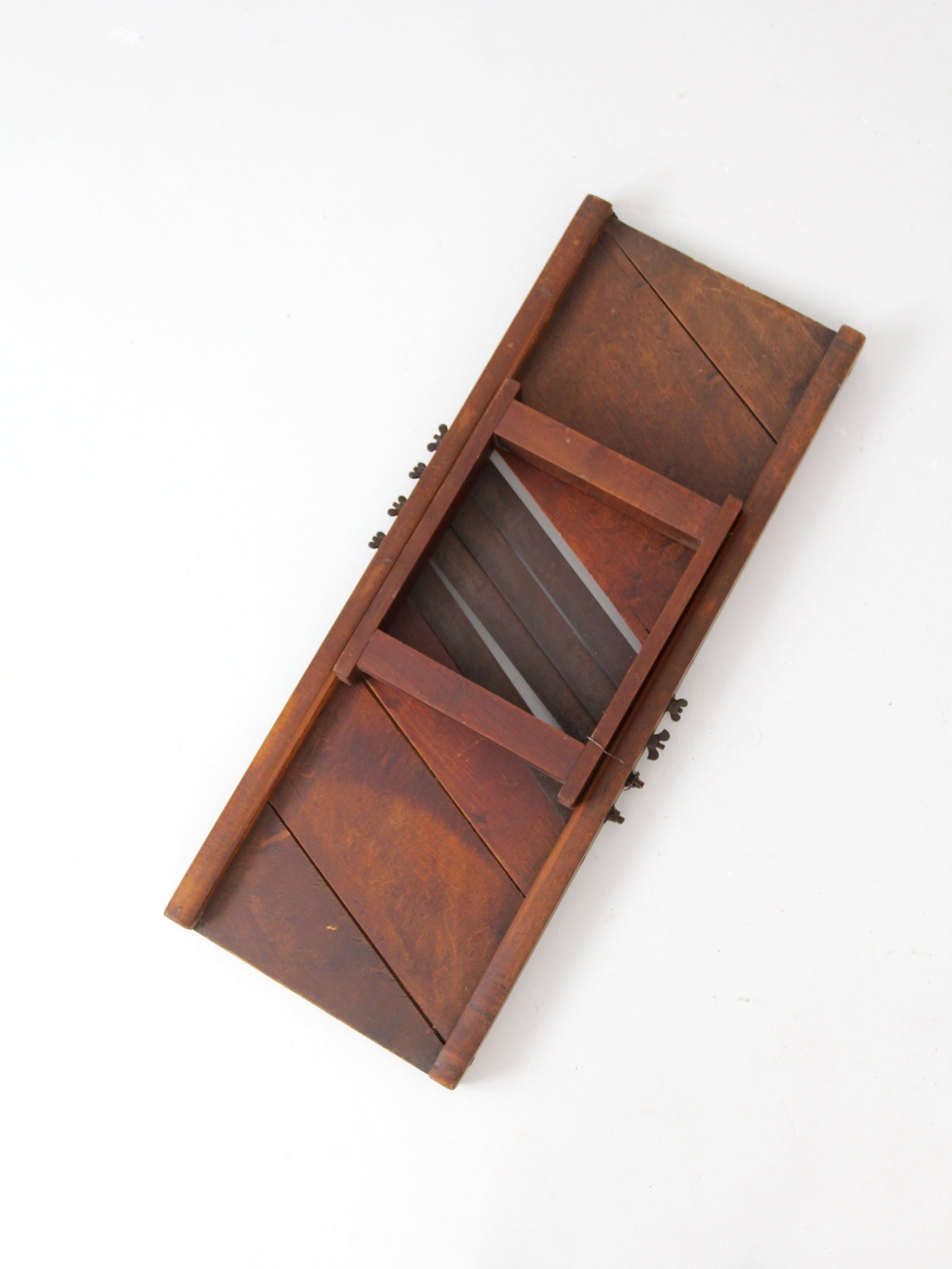 35 inch Primitive Wood Mandolin Kitchen Slicer (1 of 10)