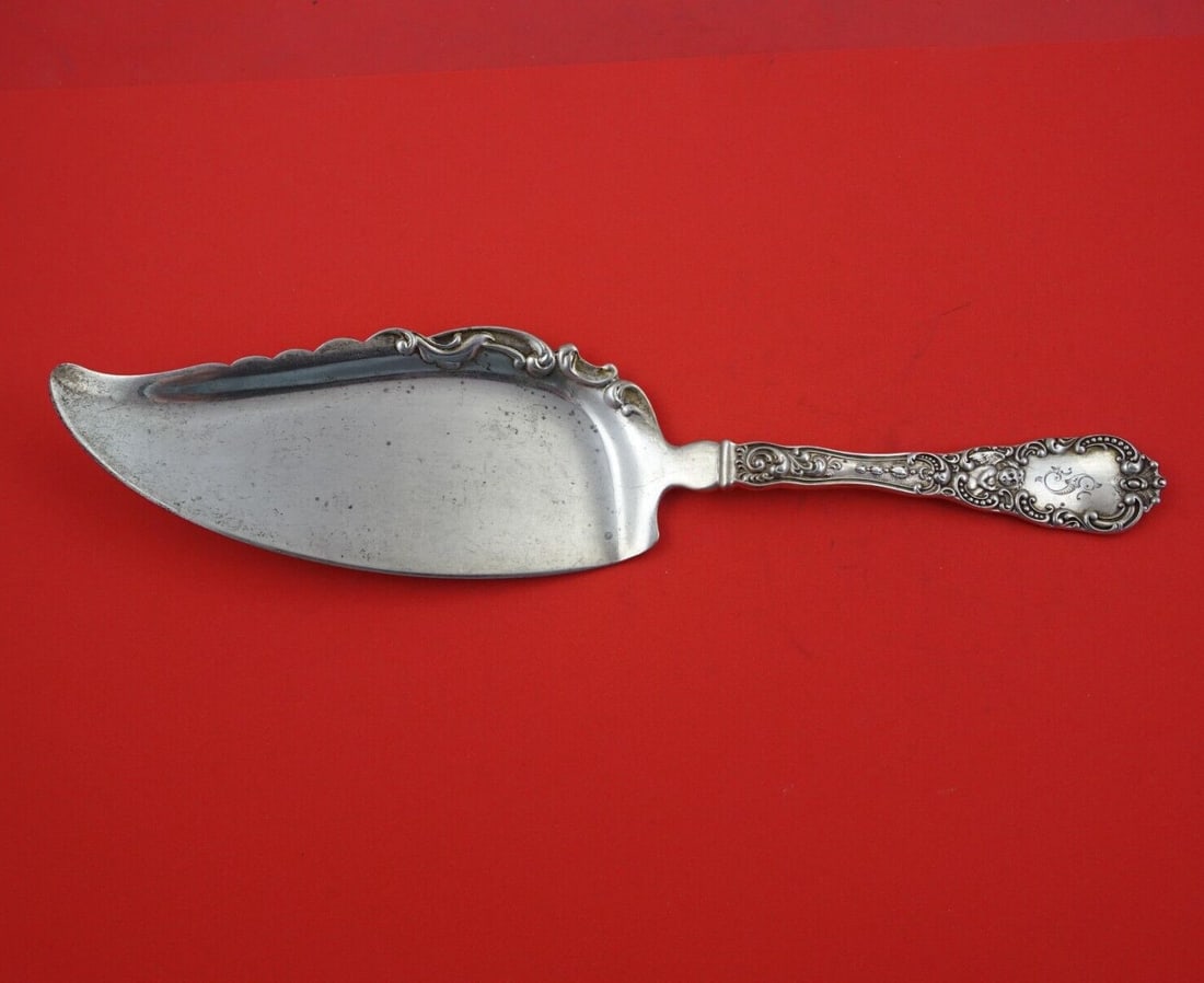 Dominick & Haff Cupid Sterling Silver 11" Fish Server Heirloom (1 of 3)