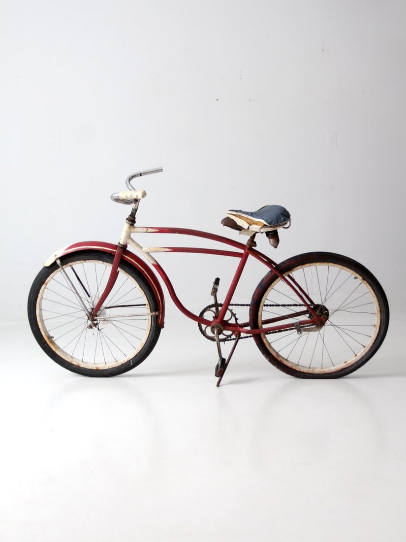 Vintage Americana Bicycle Red White Blue 1930s 1950s Display Piece (1 of 12)