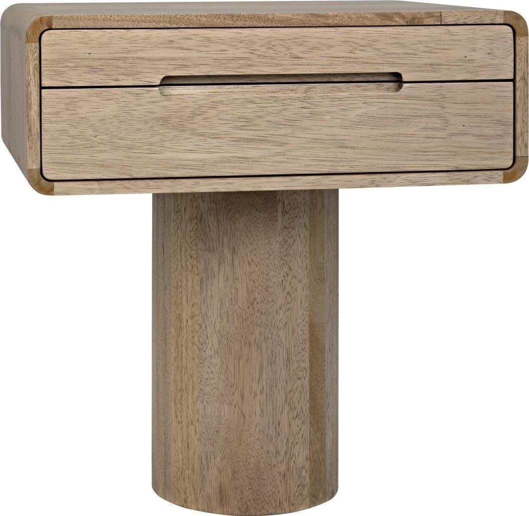 Langford Walnut Side Table Classic English Style Noir Collection (1 of 1)