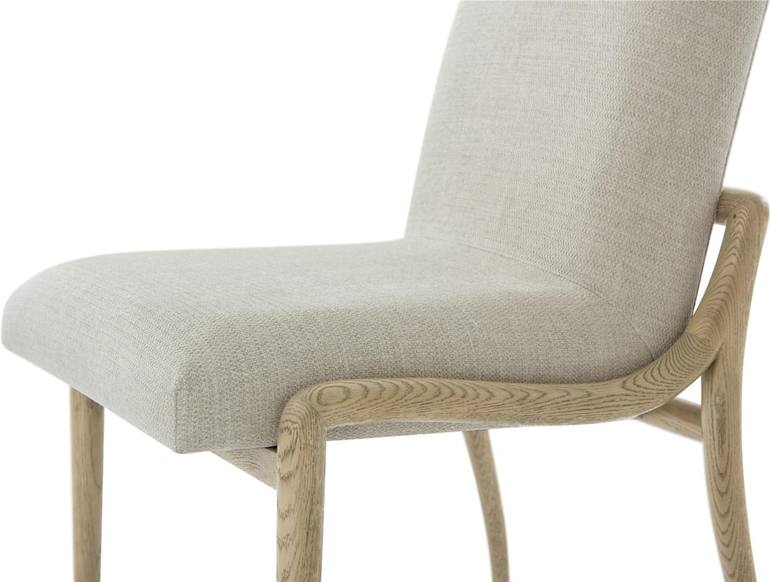 Theodore Alexander Catalina Dining Side Chair Wood 35.5H: Theodore Alexander Catalina Dining Side Chair Wood 35.5H Experience the elegance of the Theodore Alexander Catalina Dining Chair, a stunning addition to your dining space. This chair features a