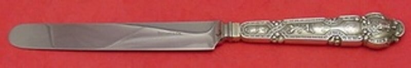 Tiffany & Co Renaissance Sterling Silver Dinner Knife 9 3/4 inches: Tiffany & Co Renaissance Sterling Silver Dinner Knife 9 3/4 inches This exquisite dinner knife features a stunning design from the Renaissance pattern by Tiffany & Co. Crafted from high-quality sterli