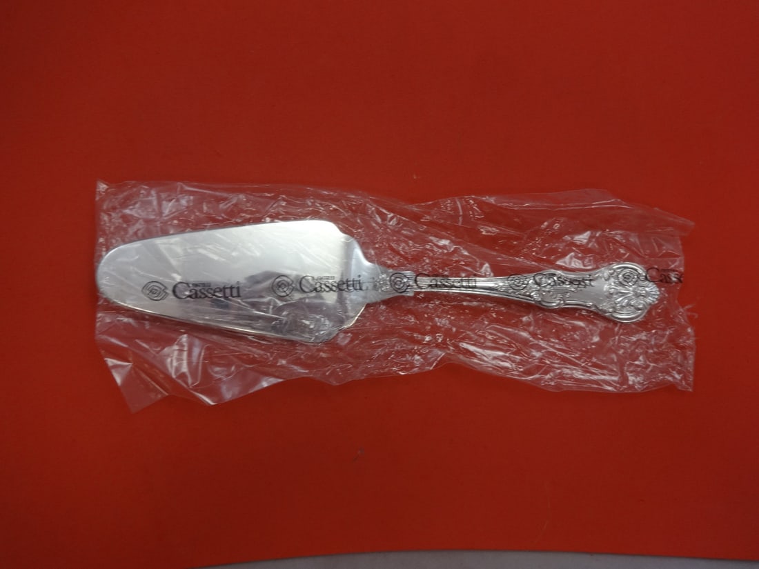Cassetti Lorena Sterling Silver Pie Server 10 inch New: Cassetti Lorena Sterling Silver Pie Server 10 inch New Introducing the Lorena Pie Server by Cassetti, a stunning addition to your tableware collection. Crafted entirely from high-quality sterling silv