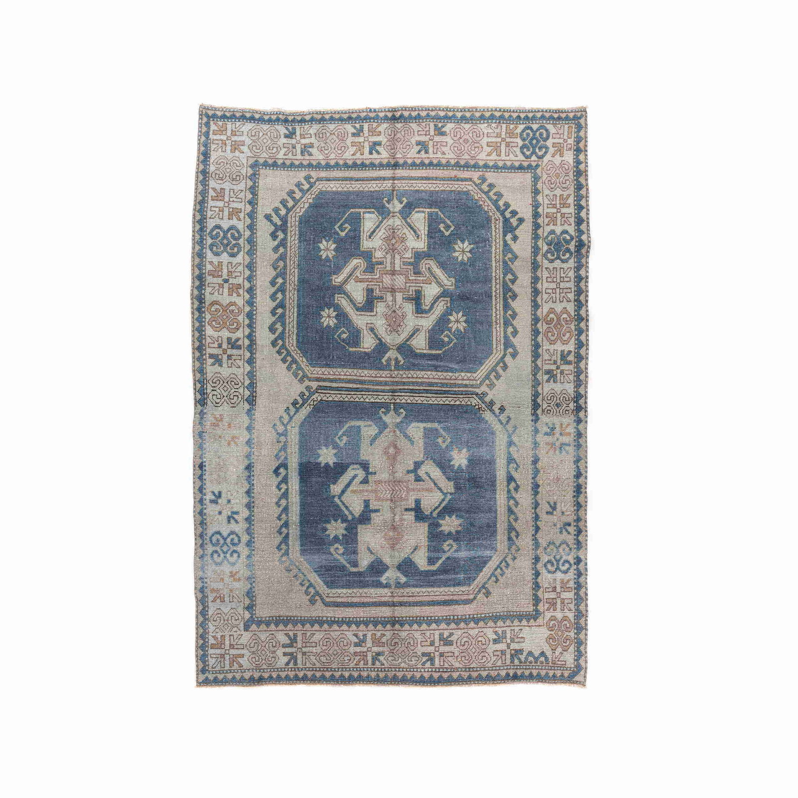 Handmade Anadol Wool Carpet 73.6 x 107.5 Inches (1 of 8)
