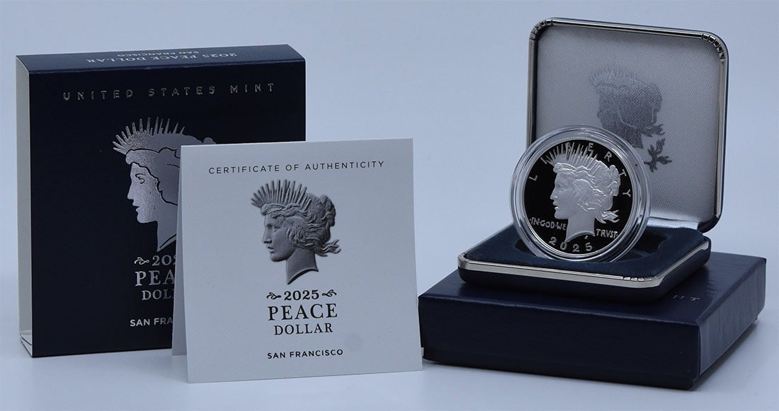 2025 S Proof Peace Silver Dollar Government Packaging (1 of 1)