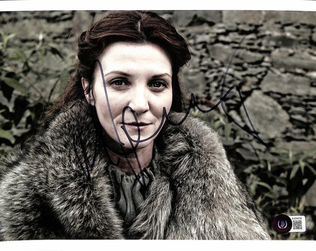 Michelle Fairley Catelyn Stark Signed 8x10 Photo Beckett Authenticated (1 of 1)