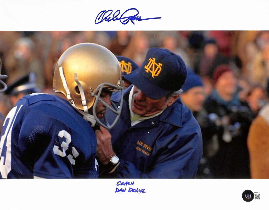 Chelcie Ross Autographed 11x14 Photo as Coach Dan Devine Beckett Certified (1 of 1)