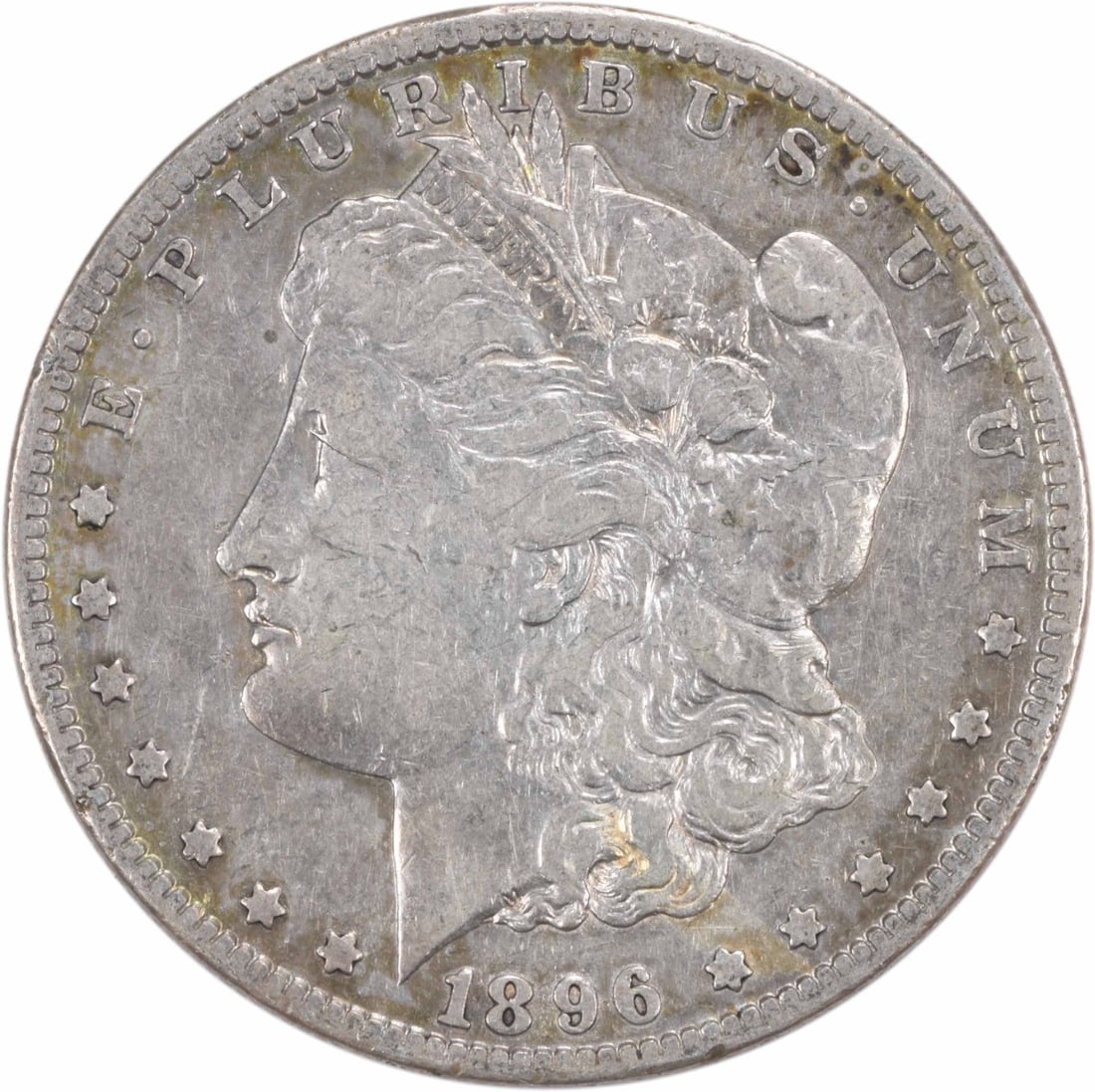1896-S Morgan Silver Dollar VF Uncertified San Francisco Coin: 1896-S Morgan Silver Dollar VF Uncertified San Francisco Coin This 1896-S Morgan Silver Dollar is a classic piece with a grade of Very Fine (VF), showcasing its historical significance and intricate