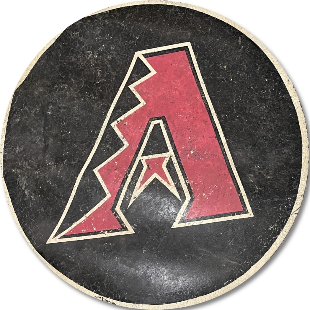 2014 Game Used Batting Circle Arizona Diamondbacks Phillies 6 Feet Reversible (1 of 2)