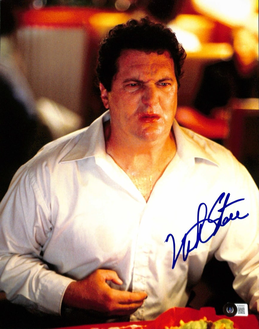 Mike Starr Autographed Dumb and Dumber 11x14 Photo Beckett Certified: Mike Starr Autographed Dumb and Dumber 11x14 Photo Beckett Certified This is an original 11x14 photograph autographed by actor Mike Starr, known for his role as Joe Mentalino in the movie Dumb and Dum