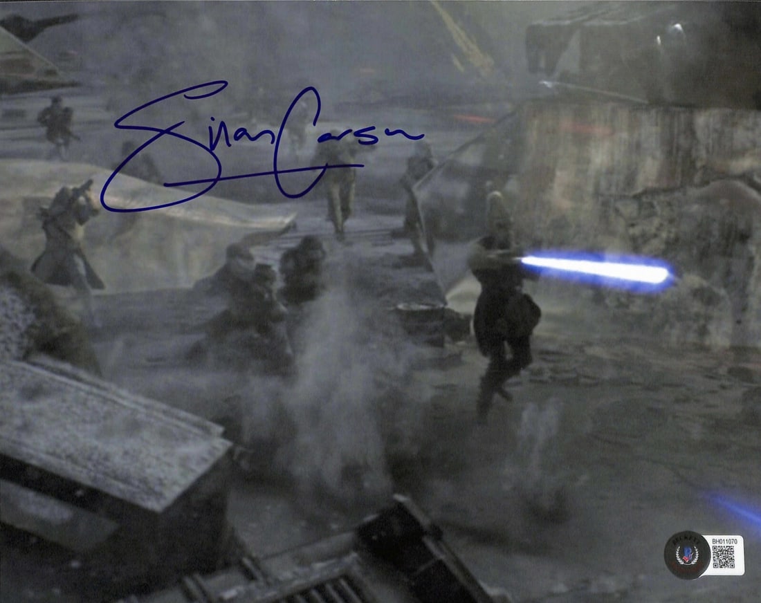 Silas Carson Signed 8x10 Photo as Ki-Adi-Mundi Star Wars Beckett Authenticated (1 of 1)
