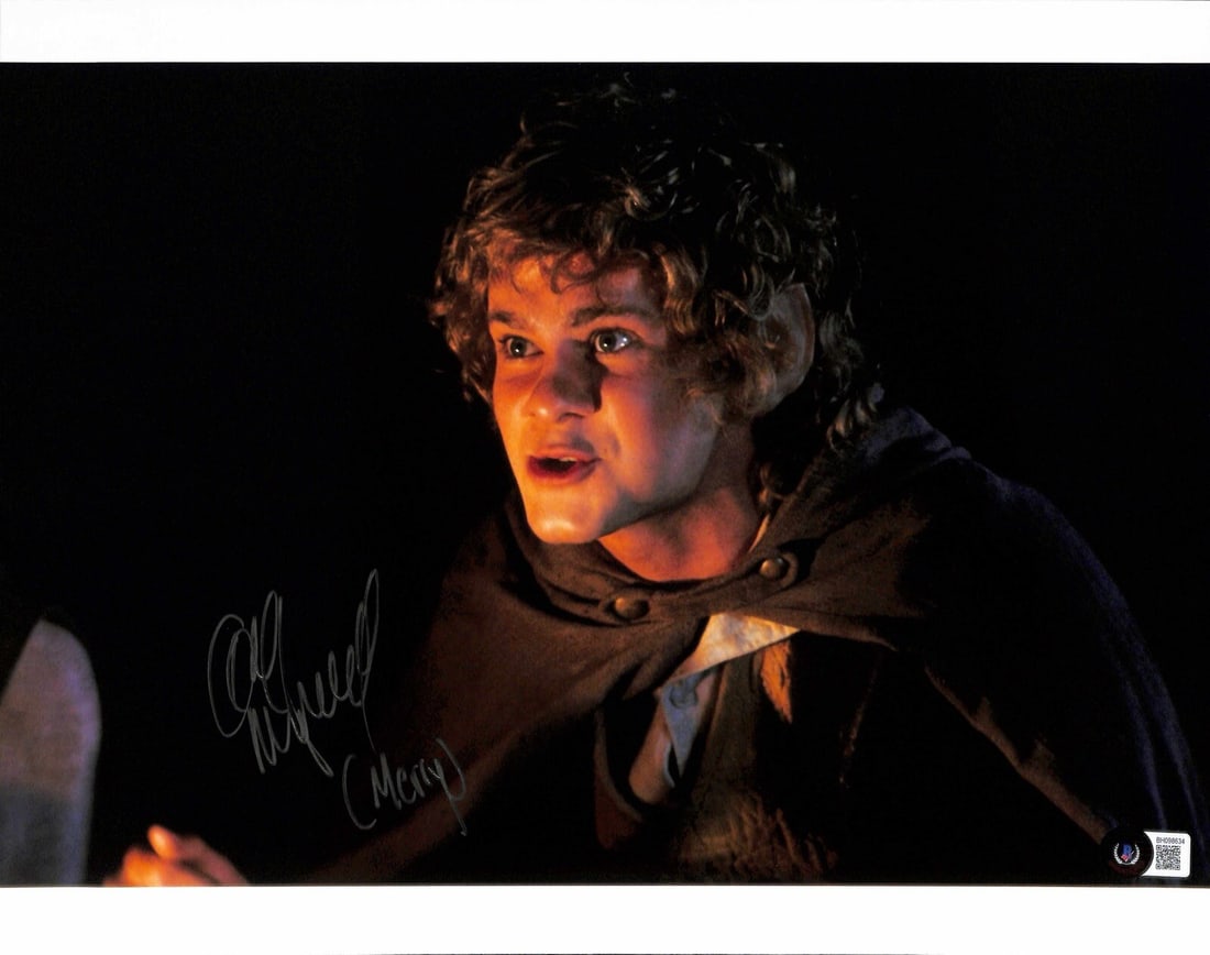Dominic Monaghan Signed 11x14 Lord of the Rings Photo Beckett Authenticated (1 of 1)