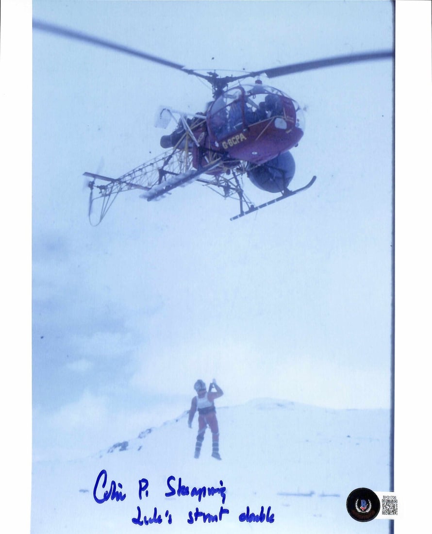 Colin Skeaping Signed 8x10 Star Wars Photo Luke's Stunt Double Beckett Authenticated (1 of 1)