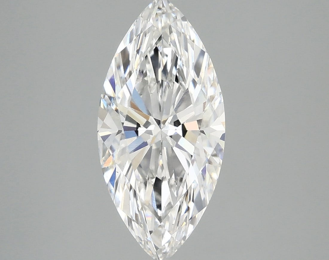 Loose Diamond - MARQUISE 2.32ct E VS1: Loose Diamond - MARQUISE 2.32ct E VS1 Source: This is a real non-mined Diamond that has been grown in a lab Shape: MARQUISE Carats: 2.32 Color: E Clarity: VS1 Certification: IGI Condition: Pre-Owned