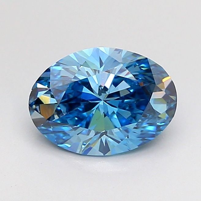 Loose Diamond - OVAL 1.1ct Faint Blue VS1: Loose Diamond - OVAL 1.1ct Faint Blue VS1 Source: This is a real non-mined Diamond that has been grown in a lab Shape: OVAL Carats: 1.1 Color: Faint Blue Certification: NONE Video: Video Link
