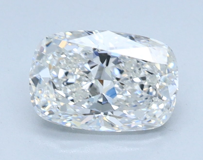 Loose Diamond - CUSHION 1.05ct E VVS2: Loose Diamond - CUSHION 1.05ct E VVS2 Source: This is a real non-mined Diamond that has been grown in a lab Shape: CUSHION Carats: 1.05 Color: E Clarity: VVS2 Certification: IGI Condition: Pre-Owned A