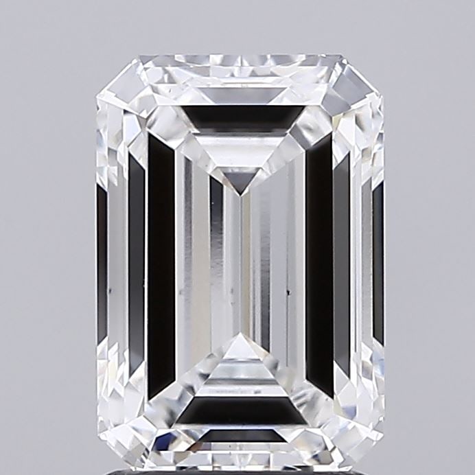 Loose Diamond - EMERALD 2.14ct E VS1: Loose Diamond - EMERALD 2.14ct E VS1 Source: This is a real non-mined Diamond that has been grown in a lab Shape: EMERALD Carats: 2.14 Color: E Clarity: VS1 Certification: IGI Condition: Pre-Owned