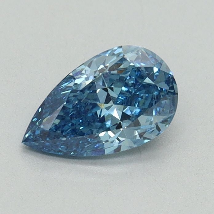 Loose Diamond - PEAR 0.59ct Fancy Vivid Blue VS1: Loose Diamond - PEAR 0.59ct Fancy Vivid Blue VS1 Source: This is a real non-mined Diamond that has been grown in a lab Shape: PEAR Carats: 0.59 Color: Fancy Vivid Blue Certification: IGI Video: Video