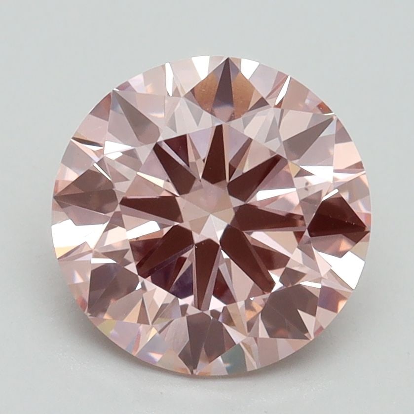 Ideal Loose Diamond - ROUND 2.37ct Fancy Intense Pink VS1: Ideal Loose Diamond - ROUND 2.37ct Fancy Intense Pink VS1 Source: This is a real non-mined Diamond that has been grown in a lab Shape: ROUND Carats: 2.37 Color: Fancy Intense Pink Certification: IGI V