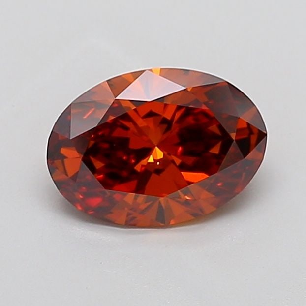 Loose Diamond - OVAL 2.02ct Fancy Deep Orange VS1: Loose Diamond - OVAL 2.02ct Fancy Deep Orange VS1 Source: This is a real non-mined Diamond that has been grown in a lab Shape: OVAL Carats: 2.02 Color: Fancy Deep Orange Certification: IGI Additional 