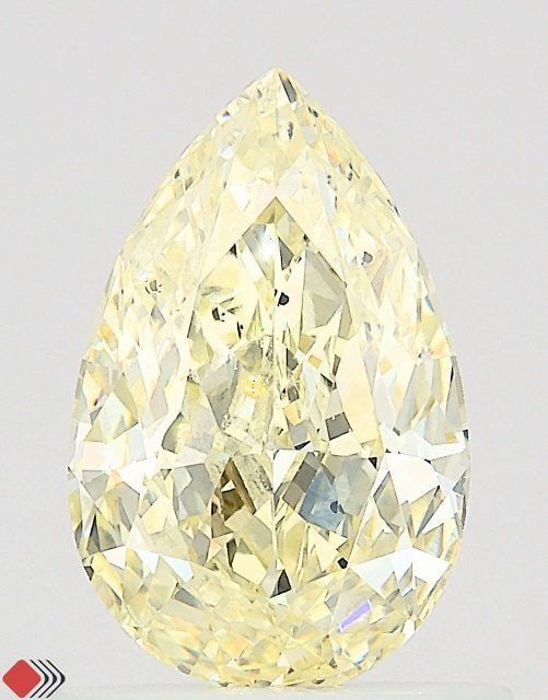Loose Diamond - PEAR 1.01ct Light Yellow SI1: Loose Diamond - PEAR 1.01ct Light Yellow SI1 Source: This is a real non-mined Diamond that has been grown in a lab Shape: PEAR Carats: 1.01 Color: Light Yellow Certification: IGI Video: