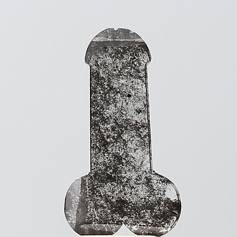 Loose Diamond - OTHER 1.28ct Salt and Pepper I2: Loose Diamond - OTHER 1.28ct Salt and Pepper I2 Source: This is a real non-mined Diamond that has been grown in a lab Shape: OTHER Carats: 1.28 Color: Salt and Pepper Certification: NONE Video: