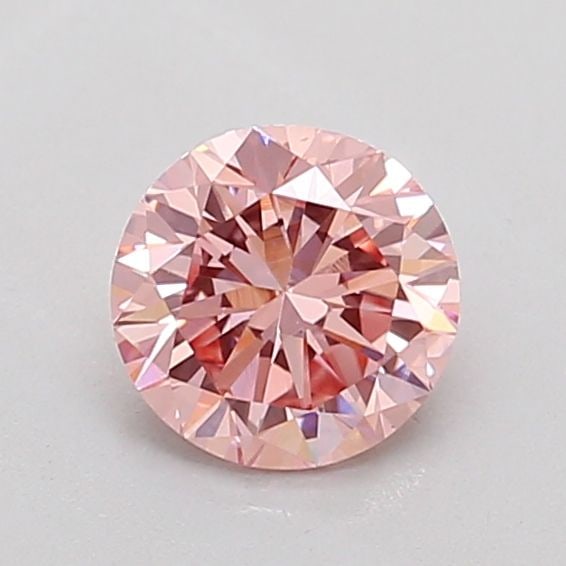 Loose Diamond - ROUND 0.75ct Fancy Vivid Pink VS1: Loose Diamond - ROUND 0.75ct Fancy Vivid Pink VS1 Source: This is a real non-mined Diamond that has been grown in a lab Shape: ROUND Carats: 0.75 Color: Fancy Vivid Pink Certification: NONE