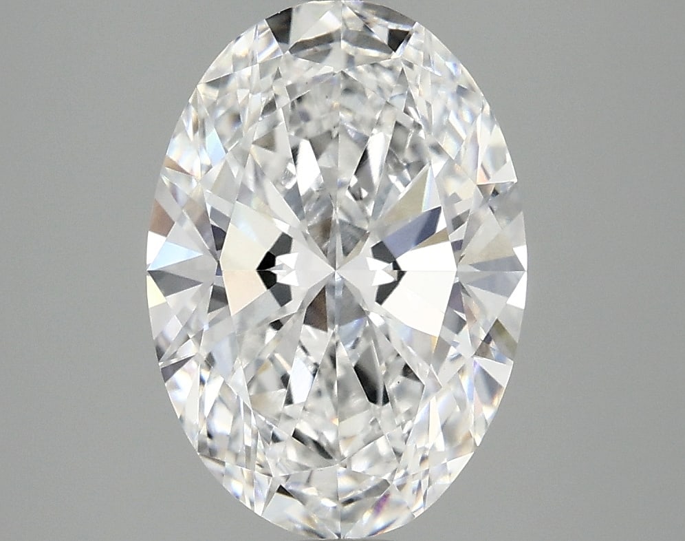 Loose Diamond - OVAL 2.97ct D VVS2: Loose Diamond - OVAL 2.97ct D VVS2 Source: This is a real non-mined Diamond that has been grown in a lab Shape: OVAL Carats: 2.97 Color: D Clarity: VVS2 Certification: IGI Condition: Pre-Owned Additio