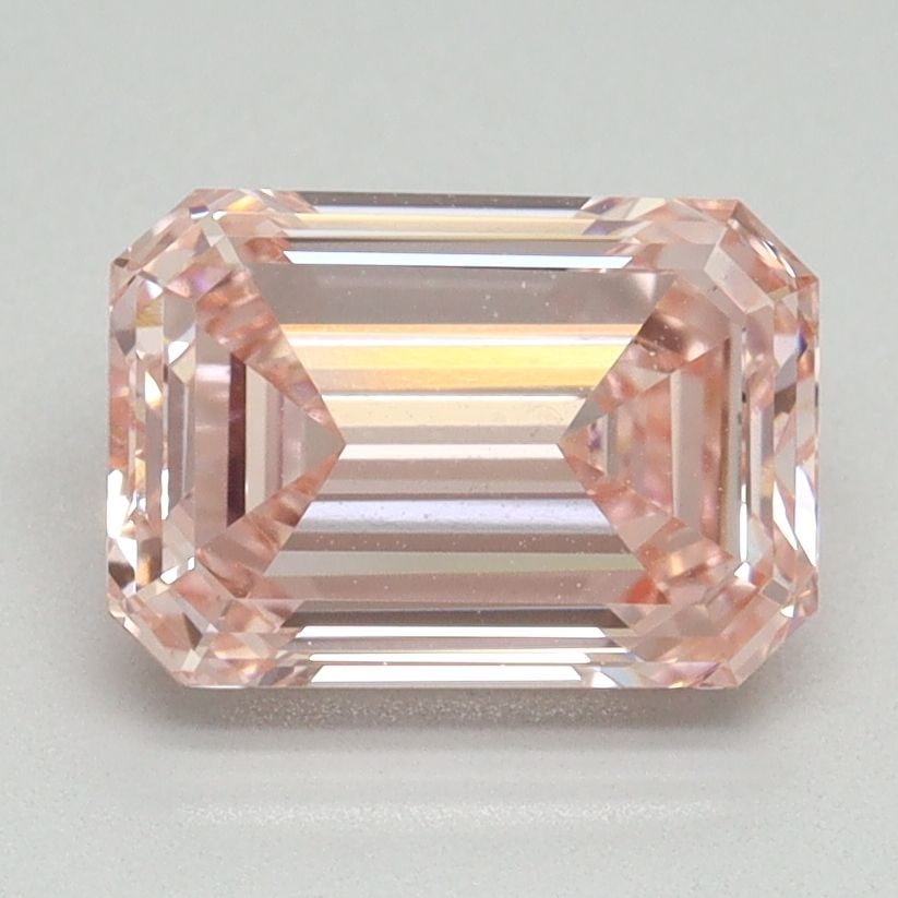 Loose Diamond - EMERALD 2.09ct Fancy Intense Pink VS1: Loose Diamond - EMERALD 2.09ct Fancy Intense Pink VS1 Source: This is a real non-mined Diamond that has been grown in a lab Shape: EMERALD Carats: 2.09 Color: Fancy Intense Pink Certification: IGI Vid