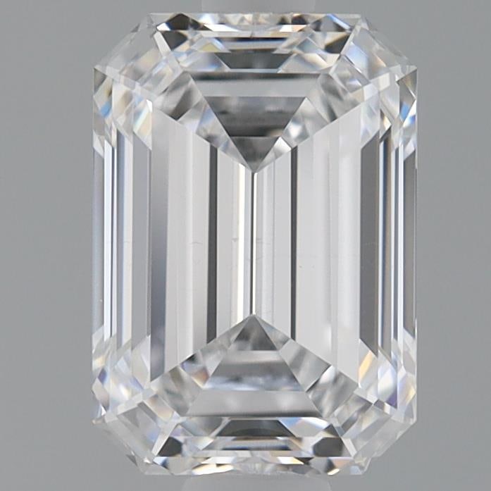 Loose Diamond - EMERALD 1.04ct D VS2: Loose Diamond - EMERALD 1.04ct D VS2 Source: This is a real non-mined Diamond that has been grown in a lab Shape: EMERALD Carats: 1.04 Color: D Clarity: VS2 Certification: IGI Condition: Pre-Owned Add