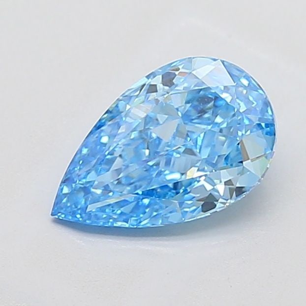 Loose Diamond - PEAR 1.73ct Fancy Vivid Blue VS1: Loose Diamond - PEAR 1.73ct Fancy Vivid Blue VS1 Source: This is a real non-mined Diamond that has been grown in a lab Shape: PEAR Carats: 1.73 Color: Fancy Vivid Blue Certification: IGI Video: