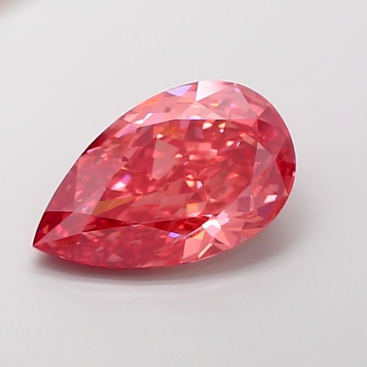 Loose Diamond - PEAR 4.39ct Fancy Vivid Pink VS1: Loose Diamond - PEAR 4.39ct Fancy Vivid Pink VS1 Source: This is a real non-mined Diamond that has been grown in a lab Shape: PEAR Carats: 4.39 Color: Fancy Vivid Pink Certification: IGI Video: