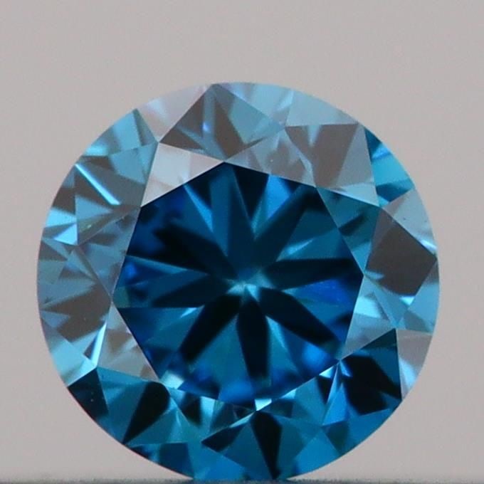 Loose Diamond - ROUND 0.19ct Fancy Vivid Blue VVS2: Loose Diamond - ROUND 0.19ct Fancy Vivid Blue VVS2 Source: This is a real non-mined Diamond that has been grown in a lab Shape: ROUND Carats: 0.19 Color: Fancy Vivid Blue Certification: IGI Video: