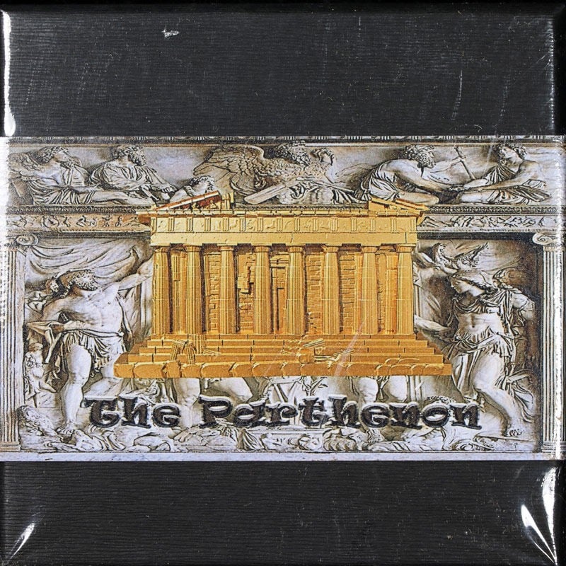 2025 Cameroon 2oz Silver 2000 Francs CFA The Parthenon Gold Gilded OGP COA (1 of 3)