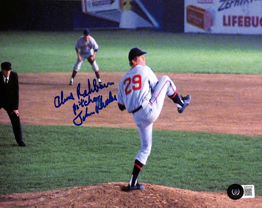 Christopher B Rehbaum Autographed 8x10 Photo The Natural Beckett Authenticated (1 of 1)