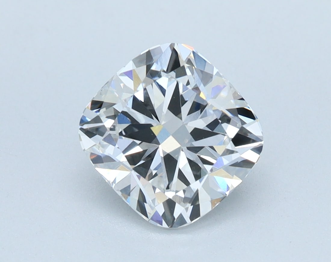 Loose Diamond - CUSHION 1.53ct E VS1: Loose Diamond - CUSHION 1.53ct E VS1 Source: This is a real non-mined Diamond that has been grown in a lab Shape: CUSHION Carats: 1.53 Color: E Clarity: VS1 Certification: IGI Condition: Pre-Owned Add