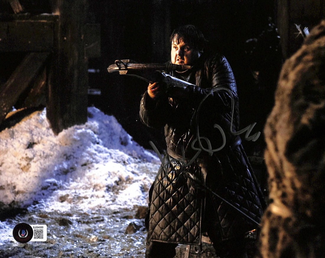 John Bradley Signed 8x10 Game of Thrones Photo Beckett Certified (1 of 1)