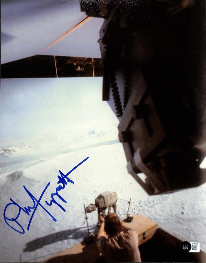 Phil Tippett Signed 11x14 Star Wars ESB Photo Beckett Certified (1 of 1)