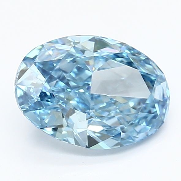 Loose Diamond - OVAL 1.65ct Fancy Vivid Blue VS1: Loose Diamond - OVAL 1.65ct Fancy Vivid Blue VS1 Source: This is a real non-mined Diamond that has been grown in a lab Shape: OVAL Carats: 1.65 Color: Fancy Vivid Blue Certification: IGI Additional im