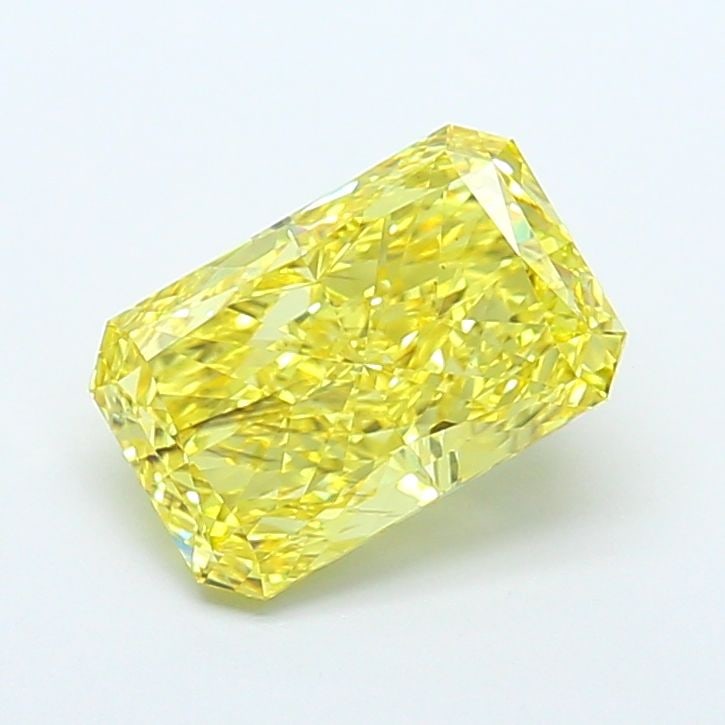 Loose Diamond - RADIANT 3.09ct Fancy Vivid Yellow SI1: Loose Diamond - RADIANT 3.09ct Fancy Vivid Yellow SI1 Source: This is a real non-mined Diamond that has been grown in a lab Shape: RADIANT Carats: 3.09 Color: Fancy Vivid Yellow Certification: IGI