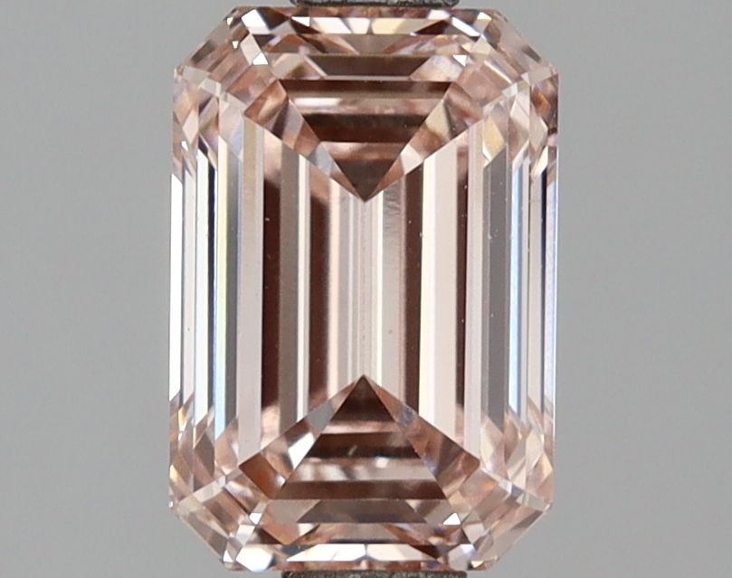 Loose Diamond - EMERALD 1.59ct Fancy Vivid Pink VS1: Loose Diamond - EMERALD 1.59ct Fancy Vivid Pink VS1 Source: This is a real non-mined Diamond that has been grown in a lab Shape: EMERALD Carats: 1.59 Color: Fancy Vivid Pink Certification: NONE Additi