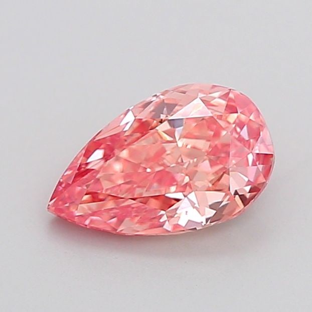 Loose Diamond - PEAR 1.0ct Fancy Vivid Pink VS2: Loose Diamond - PEAR 1.0ct Fancy Vivid Pink VS2 Source: This is a real non-mined Diamond that has been grown in a lab Shape: PEAR Carats: 1.0 Color: Fancy Vivid Pink Certification: IGI Video: