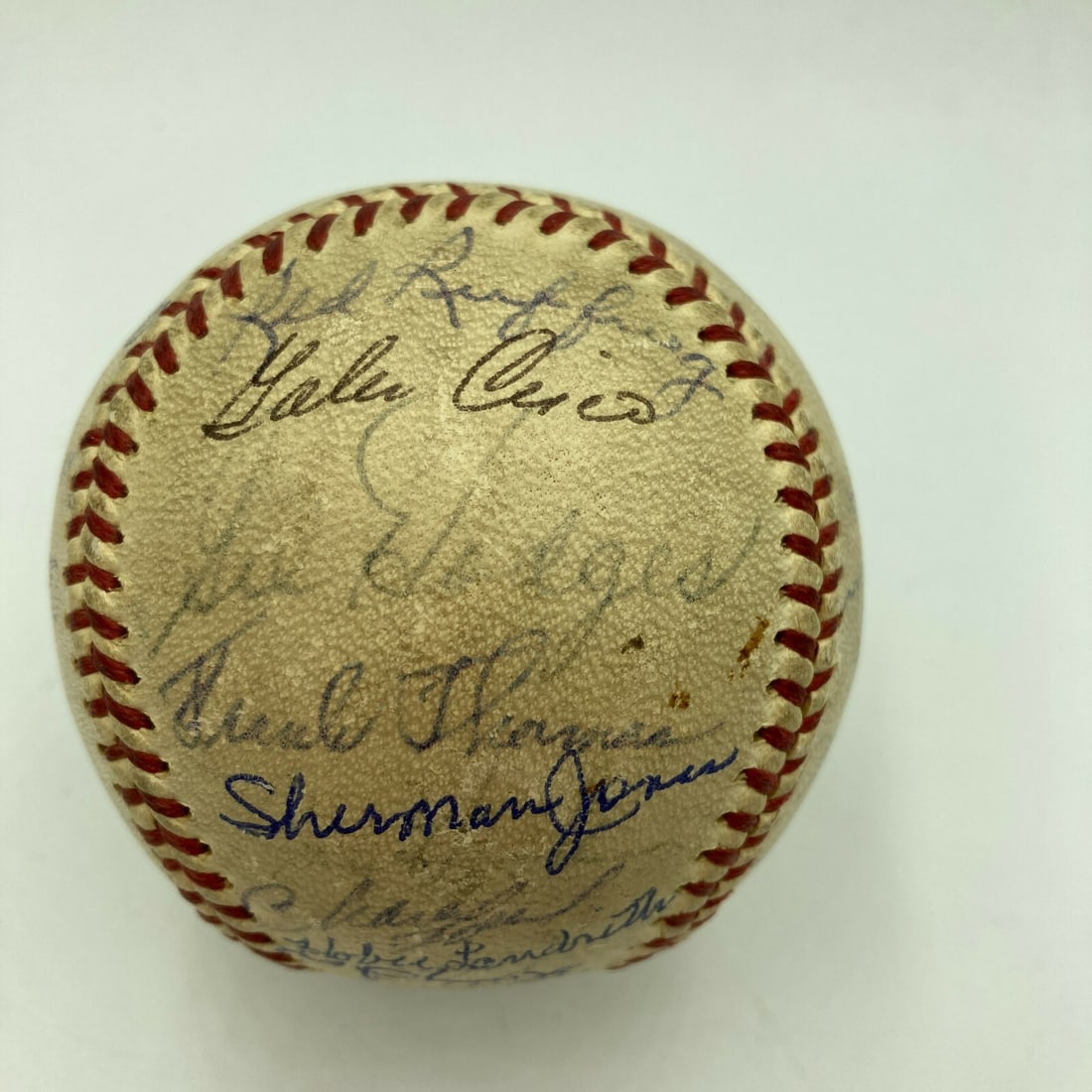 1962 Mets Inaugural Season Team Signed Baseball 38 Signatures JSA COA (1 of 11)