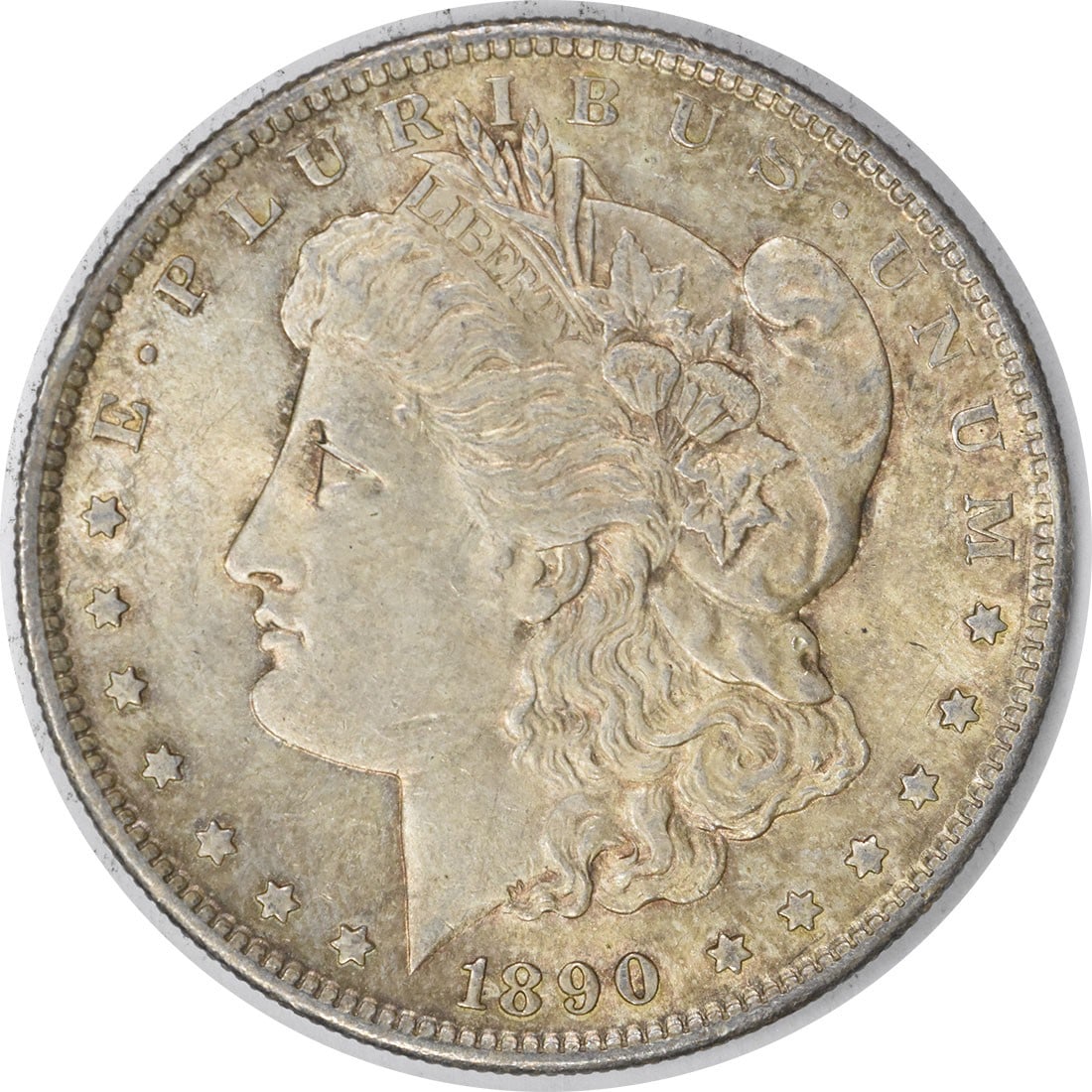 Uncirculated 1890-S Silver Dollar Morgan Type Brilliant Uncertified Example: Uncirculated 1890-S Silver Dollar Morgan Type Brilliant Uncertified Example This is an uncirculated 1890-S Morgan Silver Dollar from the United States. The coin is composed of silver and is in Brillia