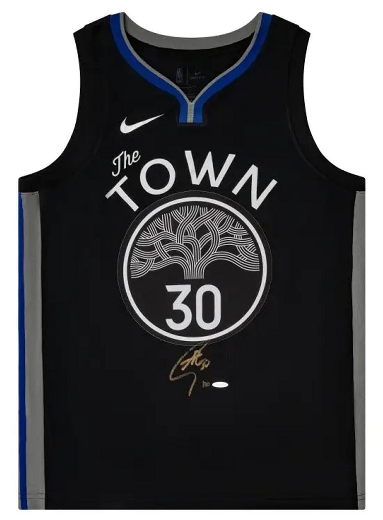 Stephen Curry Signed Warriors City Edition Jersey Nike /30 Upper Deck Authenticated: Stephen Curry Signed Warriors City Edition Jersey Nike /30 Upper Deck Authenticated Celebrate the legacy of Stephen Curry with this autographed City Edition jersey from the Golden State Warriors. Orig